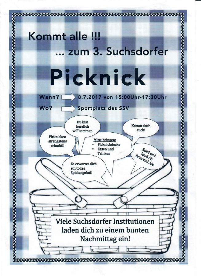 Suchsdorfer Picknick 2017